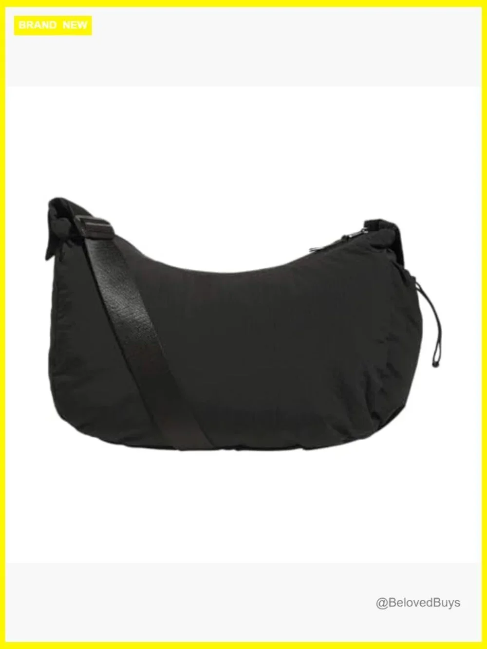 Crossbody Sling Bag Nylon Adjustable Strap Multiple Pockets Secure Essentials